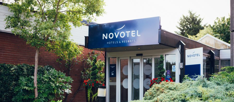 Novotel Nottingham Hotel Entrance